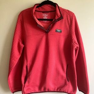 Peach L.L. Bean Pullover - WOMEN